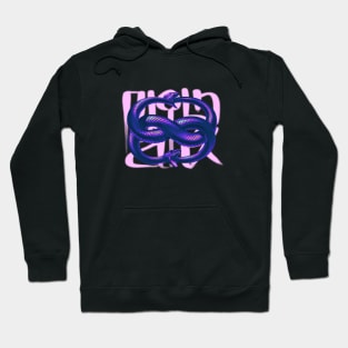 Snakes (purple) Hoodie